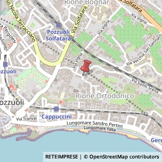 Mappa Via Vecchia San Gennaro, 80, 80078 Pozzuoli, Napoli (Campania)