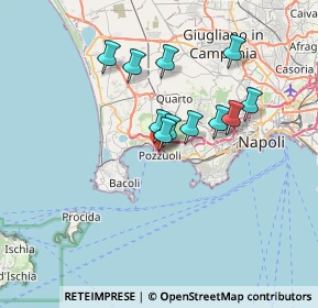 Mappa Via Cristoforo Colombo, 80078 Pozzuoli NA, Italia (5.91455)