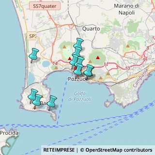 Mappa Via Cristoforo Colombo, 80078 Pozzuoli NA, Italia (2.99)