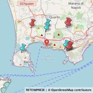 Mappa Via Cristoforo Colombo, 80078 Pozzuoli NA, Italia (4.38455)