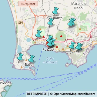 Mappa Via Cristoforo Colombo, 80078 Pozzuoli NA, Italia (3.70714)
