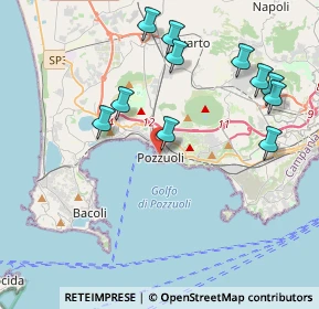 Mappa Via Cristoforo Colombo, 80078 Pozzuoli NA, Italia (4.61636)