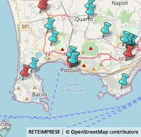 Mappa Via Cristoforo Colombo, 80078 Pozzuoli NA, Italia (5.084)