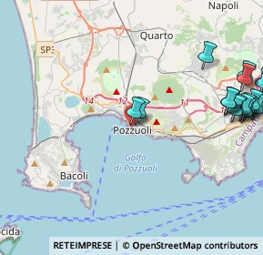 Mappa Via Cristoforo Colombo, 80078 Pozzuoli NA, Italia (6.446)
