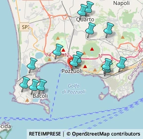 Mappa Via Cristoforo Colombo, 80078 Pozzuoli NA, Italia (4.26714)