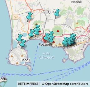 Mappa Via Cristoforo Colombo, 80078 Pozzuoli NA, Italia (3.6445)