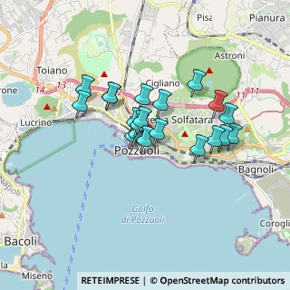 Mappa Via Carlo Rosini, 80078 Pozzuoli NA, Italia (1.4315)