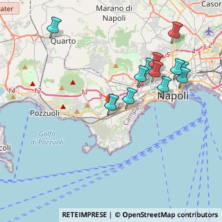 Mappa Via Enrico Caruso, 80125 Napoli NA, Italia (4.55833)