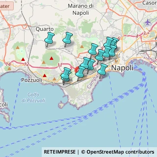 Mappa Via Enrico Caruso, 80125 Napoli NA, Italia (2.996)