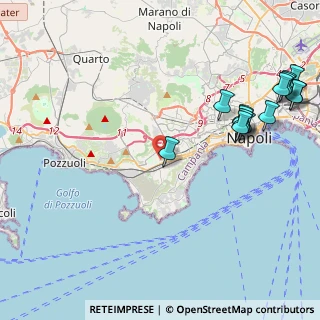 Mappa Via Enrico Caruso, 80125 Napoli NA, Italia (5.80429)
