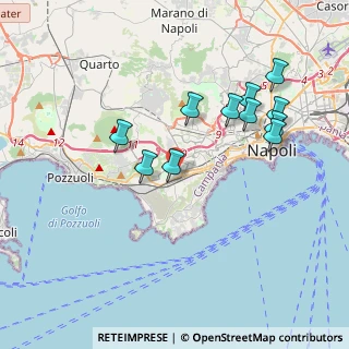 Mappa Via Enrico Caruso, 80125 Napoli NA, Italia (3.98727)