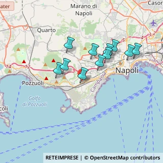 Mappa Via Enrico Caruso, 80125 Napoli NA, Italia (3.41364)