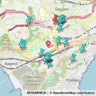 Mappa Via Enrico Caruso, 80125 Napoli NA, Italia (1.05211)