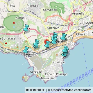 Mappa Via Enrico Caruso, 80125 Napoli NA, Italia (1.41)
