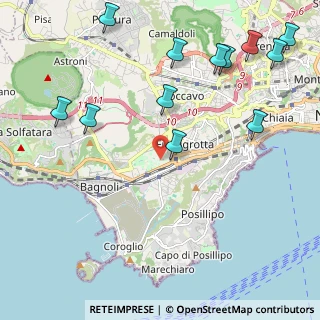 Mappa Via Enrico Caruso, 80125 Napoli NA, Italia (2.8925)