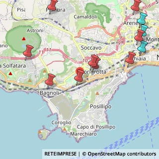 Mappa Via Enrico Caruso, 80125 Napoli NA, Italia (2.97167)