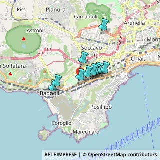 Mappa Via Enrico Caruso, 80125 Napoli NA, Italia (1.09727)