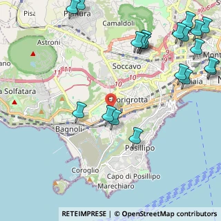 Mappa Via Enrico Caruso, 80125 Napoli NA, Italia (3.218)
