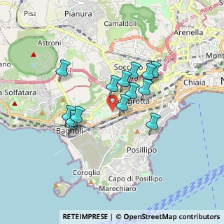 Mappa Via Enrico Caruso, 80125 Napoli NA, Italia (1.49714)