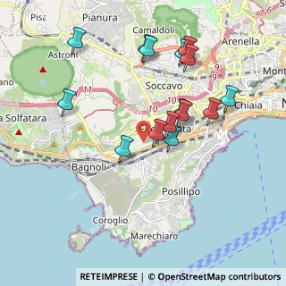 Mappa Via Enrico Caruso, 80125 Napoli NA, Italia (2.00667)