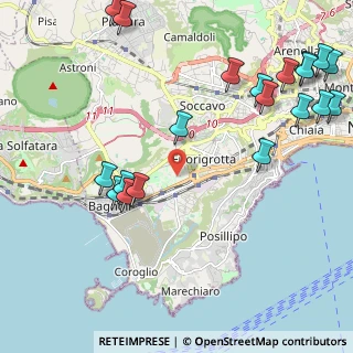 Mappa Via Enrico Caruso, 80125 Napoli NA, Italia (3.005)