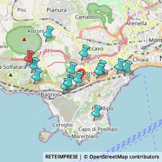 Mappa Via Enrico Caruso, 80125 Napoli NA, Italia (1.80143)
