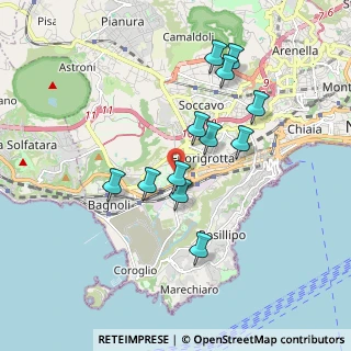 Mappa Via Enrico Caruso, 80125 Napoli NA, Italia (1.7575)