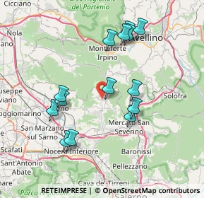 Mappa Via Cesare Battisti, 84082 Bracigliano SA, Italia (7.845)