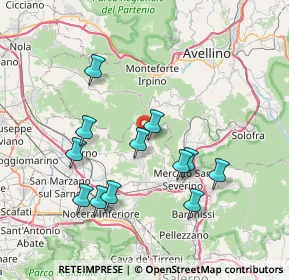 Mappa Via Cesare Battisti, 84082 Bracigliano SA, Italia (7.78583)