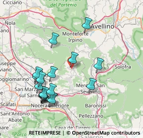 Mappa Via Cesare Battisti, 84082 Bracigliano SA, Italia (8.8205)
