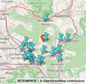 Mappa Via Cesare Battisti, 84082 Bracigliano SA, Italia (7.775)