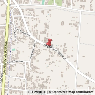 Mappa Via Martiri di Nassirya, 221, 80047 San Giuseppe Vesuviano, Napoli (Campania)