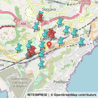 Mappa Via Giambattista Licata, 80125 Napoli NA, Italia (0.962)