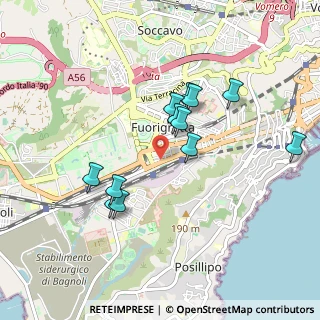 Mappa Via Giambattista Licata, 80125 Napoli NA, Italia (0.88833)