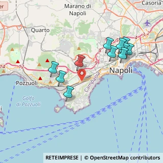 Mappa Via Giambattista Licata, 80125 Napoli NA, Italia (4.09818)