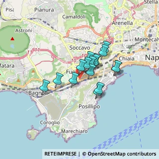 Mappa Via Giambattista Licata, 80125 Napoli NA, Italia (1.235)