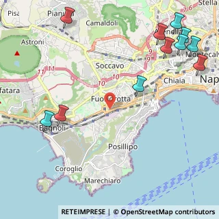 Mappa Via Giambattista Licata, 80125 Napoli NA, Italia (3.32909)
