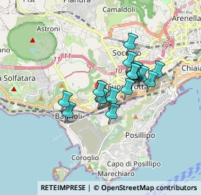 Mappa Via A. Usodimare, 80125 Napoli NA, Italia (1.31941)
