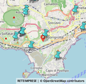 Mappa Via A. Usodimare, 80125 Napoli NA, Italia (2.72769)