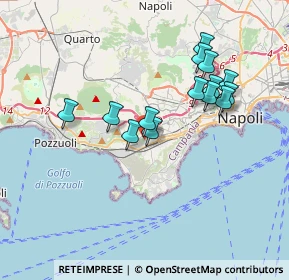 Mappa Via A. Usodimare, 80125 Napoli NA, Italia (3.51929)