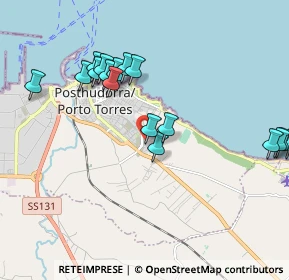 Mappa Via dei Corbezzoli, 07046 Porto Torres SS, Italia (2.536)