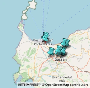 Mappa Via dei Corbezzoli, 07046 Porto Torres SS, Italia (10.741)
