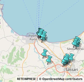 Mappa Via dei Corbezzoli, 07046 Porto Torres SS, Italia (8.073)