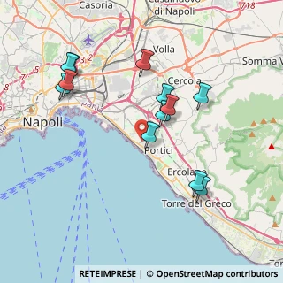 Mappa Via Lagno, 80055 Portici NA, Italia (4.135)