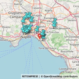 Mappa Via Lagno, 80055 Portici NA, Italia (6.83167)
