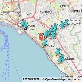 Mappa Via Benedetto Croce, 80055 Portici NA, Italia (1.918)