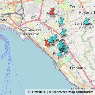 Mappa Via Benedetto Croce, 80055 Portici NA, Italia (1.73909)