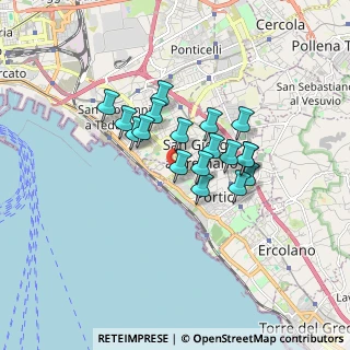 Mappa Via Benedetto Croce, 80055 Portici NA, Italia (1.34944)