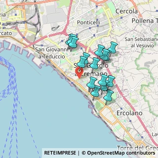 Mappa Via Lagno, 80055 Portici NA, Italia (1.48188)