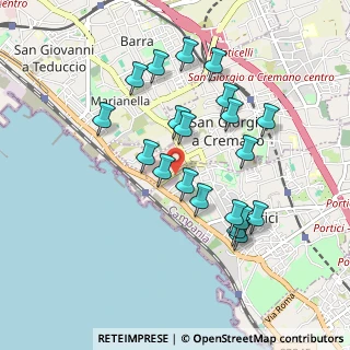 Mappa Via Lagno, 80055 Portici NA, Italia (0.938)